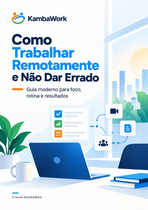 Capa: Como Trabalhar Remotamente e Não Dar Errado