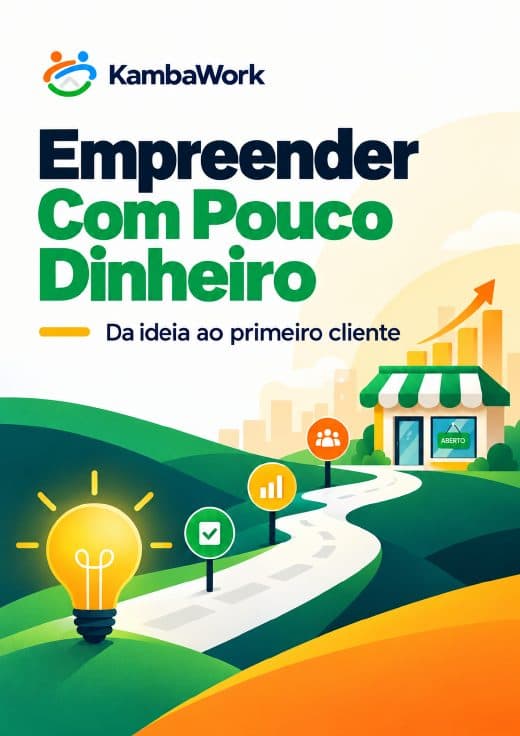 Capa: Empreender Com Pouco Dinheiro