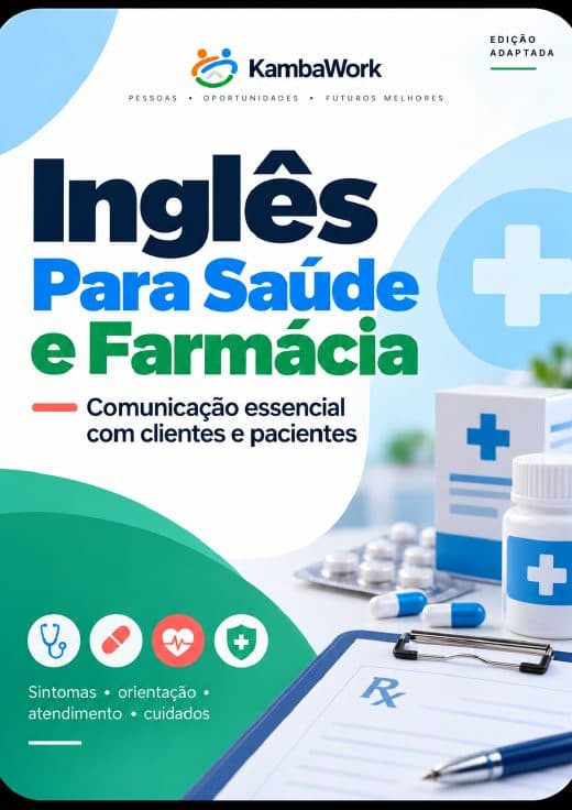 Capa: Inglês Para Saúde e Farmácia